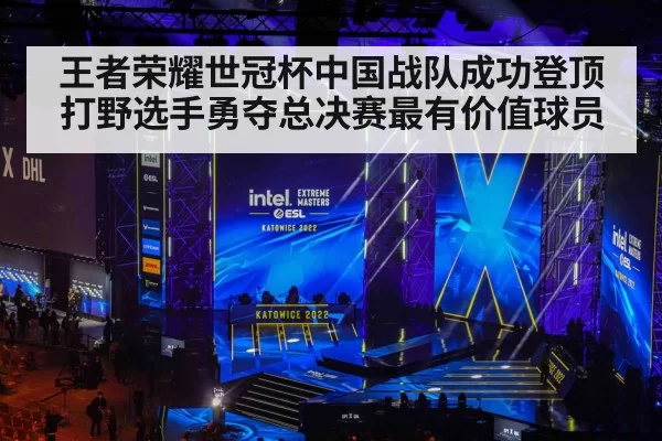 王者荣耀世冠杯中国战队成功登顶 打野选手勇夺总决赛最有价值球员